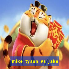 mike tyson vs jake paul assistir online